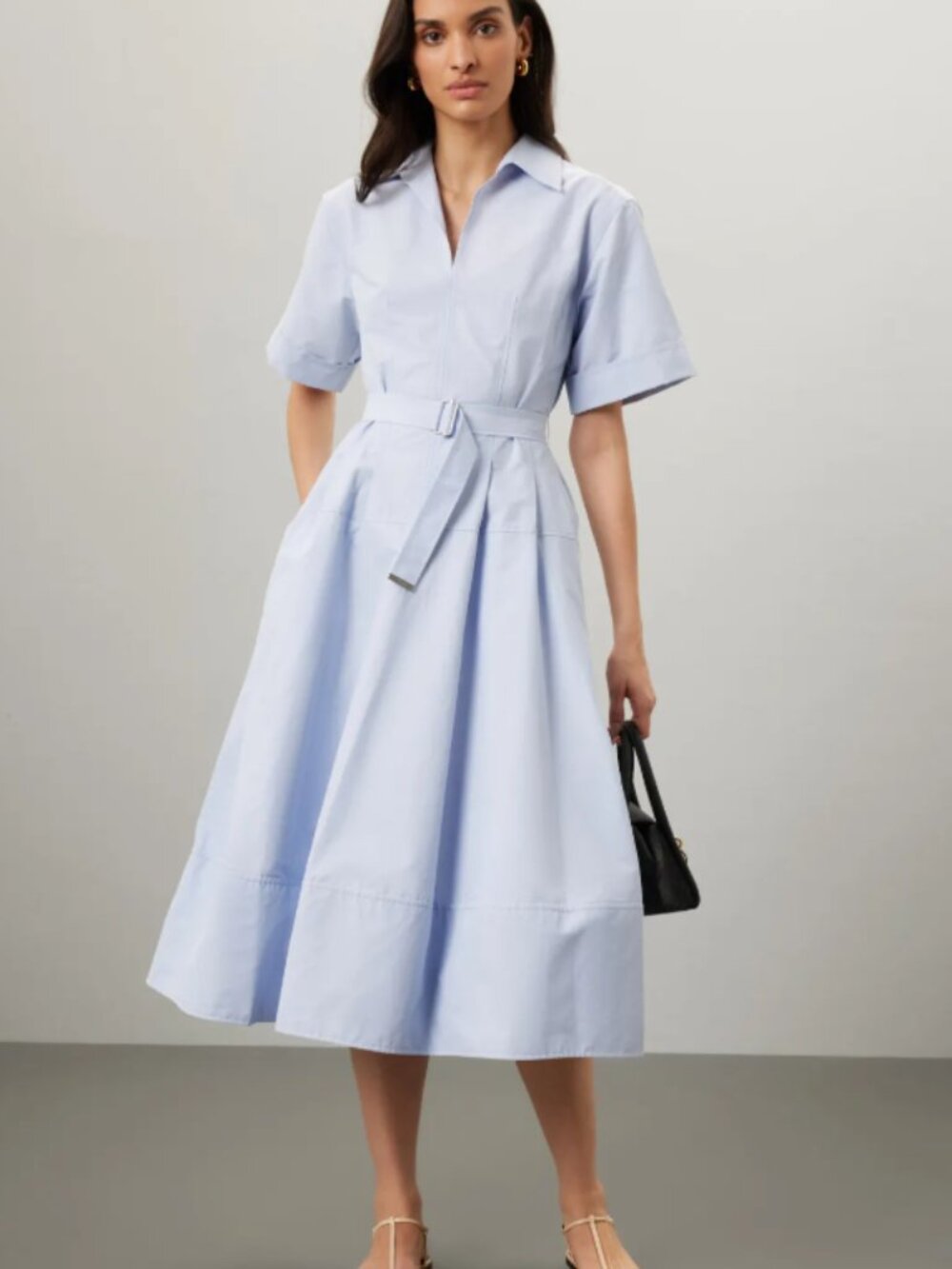 RTR-160 SIMKHAI Deanna Midi Dress